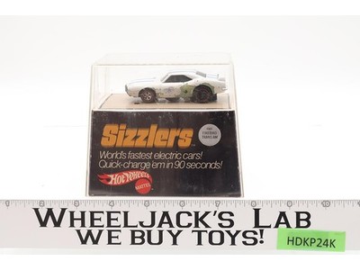 Firebird Trans Am #6503 Sizzlers WHITE 1969 Hot Wheels Redline BOXED Untested