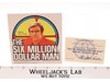 Six Million Dollar Man Bionic Action Club Membership Certificate 1973 Vintage