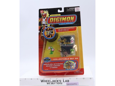 Collectible Set 55 W/CRYSTAL Digi-Figure Digimon Season 4 2002 Bandai NEW SEALED