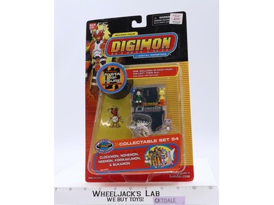 Collectible Set 54 W/CRYSTAL Digi-Figure Digimon Season 4 2002 Bandai NEW SEALED
