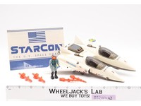 SF/B Starhawk 100% Complete Starcom 1987 Coleco Vintage Action Figure Vehicle