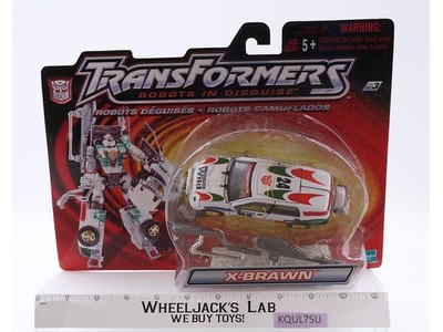 X-Brawn Strong-Armed Fighter Transformers Robots In Disguise 2001 Hasbro MOSC