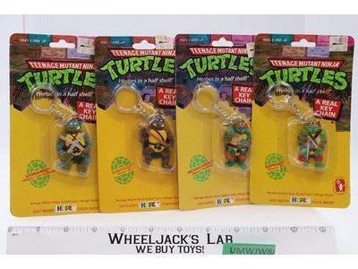 Set of 4 Key Chains Keychains Teenage Mutant Ninja Turtles Hope Ind. NEW SEALED