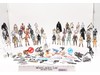 Lot of 41 Modern Star Wars 1990-2020s Hasbro Action Figures + 70 Accessories