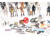 Lot of 41 Modern Star Wars 1990-2020s Hasbro Action Figures + 70 Accessories