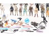 Lot of 41 Modern Star Wars 1990-2020s Hasbro Action Figures + 70 Accessories