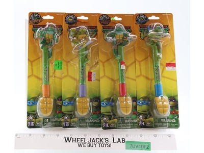 Lot of 4 Wobble Writer Pens Teenage Mutant Ninja Turtles TMNT NEW SEALED
