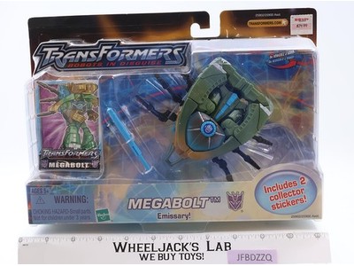 Megabolt Emissary Robots In Disguise Transformers 2003 Hasbro Action Figure MOSC