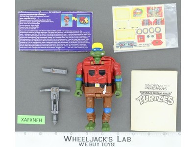 Mighty Mutations Construction Mutation Leonardo 100% Complete TMNT 1994 Action