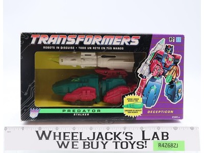 Predator Stalker G1.5 Transformers RID Hasbro 1991 MISB European Exclusive