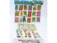Set of 9 Sticker Sheets Jumbo/Puffy/Glow Teenage Mutant Ninja Turtles NEW SEALED