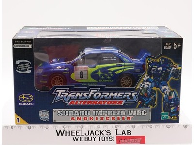 Smokescreen Transformers Alternators 2003 Hasbro Action Figure NEW SEALED