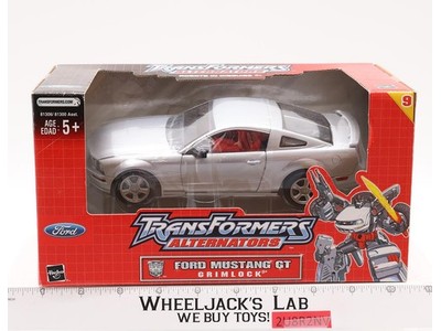 Grimlock Ford Mustang GT Alternators 2004 Hasbro Transformers Figure NEW SEALED