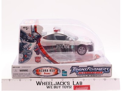 Prowl Acura RSX Transformers Alternators 2005 Hasbro Action Figure NEW SEALED