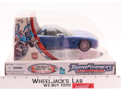 Tracks Chevrolet Corvette Z06 Transformers Alternators 2004 Hasbro NEW SEALED