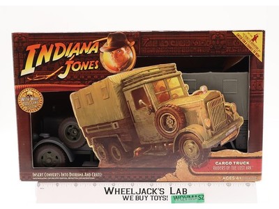 Cargo Truck W/ Box & Instructiosn Indiana Jones 2008 Hasbro Figure Vehicle