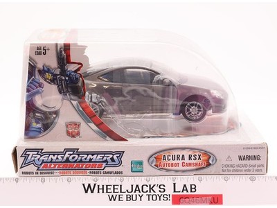Acura RSX Autobot Camshaft Transformers Alternators 2006 Hasbro NEW SEALED
