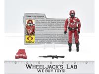 Crimson Guard V1 100% Complete GI Joe 1985 Hasbro Action Figure Vintage