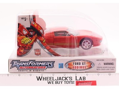 Ford GT Rodimus Transformers Alternators 2007 Hasbro Action Figure NEW SEALED