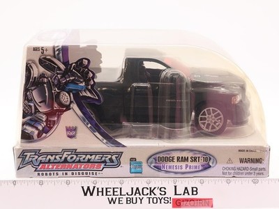 Nemesis Prime Dodge Ram SRT-10 Transformers Alternators RID Hasbro NEW SEALED