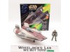 A-Wing Fighter W/Pilot & Box Complete Star Wars POTF 1997 Hasbro Figure Vehicle