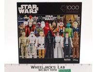 Vintage Figures Complete Star Wars 1000 Large Piece Puzzle Buffalo Games Disney