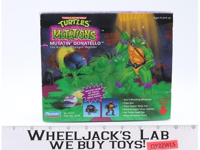 Mutatin' Donatello TMNT Mutations 1992 Playmates Action Figure NEW MISB SEALED