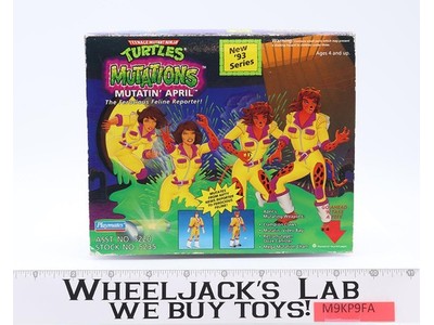 Mutatin' April TMNT Mutations 1993 Playmates Action Figure NEW MISB SEALED