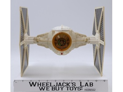 Imperial Tie Fighter WHITE 100% Complete Star Wars 1978 Vintage Kenner Vehicle