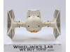 Imperial Tie Fighter WHITE 100% Complete Star Wars 1978 Vintage Kenner Vehicle