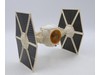 Imperial Tie Fighter WHITE 100% Complete Star Wars 1978 Vintage Kenner Vehicle