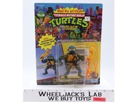 Sword Slicin' Leonardo Wacky Action TMNT 1990 Playmates Figure NEW MOSC SEALED