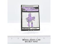 Cyclonus Action Figure Instruction Manual Booklet 1986 Hasbro G1 Transformers