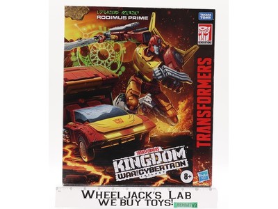 Rodimus Prime Transformers Kingdom War for Cybertron WFC 2021 Hasbro NEW MIB