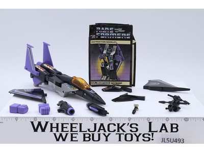 Skywarp 100% Complete Vintage 1984 G1 Transformers Hasbro Action Figure