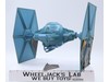 Battle Damaged Imperial Tie Fighter Complete Star Wars 1978 Kenner Vehicle