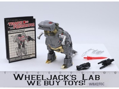 Grimlock 100% Complete Vintage 1985 G1 Transformers Hasbro Action Figure