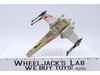 Battle Damaged X-Wing Fighter Star Wars Micro Collection Kenner Vintage