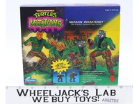 Mutatin' Rocksteady TMNT Mutations 1992 Playmates Action Figure NEW MIB