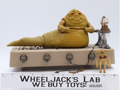 Jabba the Hutt Throne Room 100% Complete Star Wars ROTJ 1983 Kenner Playset