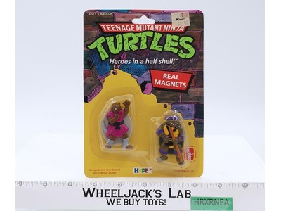 Character Magnets Teenage Mutant Ninja Turtles TMNT 1988 Hope Ind. NEW SEALED
