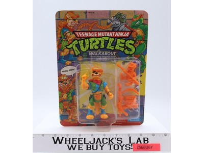 Walkabout Teenage Mutant Ninja Turtles TMNT 1991 Playmates NEW MOSC SEALED