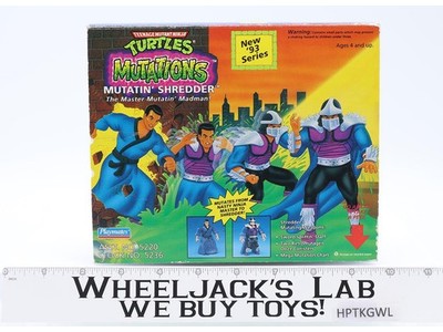Mutatin' Shredder TMNT Mutations 1993 Playmates Action Figure NEW MIB