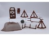 Endor Ewok Village Star Wars ROTJ 1983 Kenner Vintage Action Figure Playset