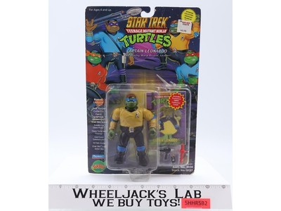 Captain Leonardo Teenage Mutant Ninja Turtle TMNT Star Trek Playmates NEW SEALED