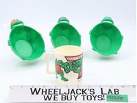 Set of 3 Cereal Bowls & Cup Teenage Mutant Ninja Turtles TMNT 1990 Surge Mirage