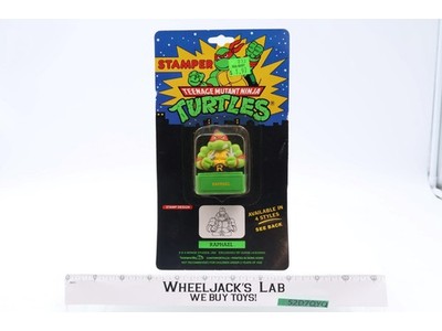 Stamper W/ Inkpad Teenage Mutant Ninja Turtles TMNT Raphael 1990's Noteworthy