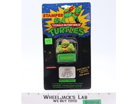 Stamper W/Inkpad Teenage Mutant Ninja Turtles TMNT Michaelangelo 1990 Noteworthy