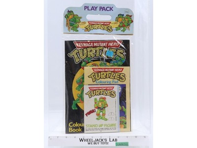 Teenage Mutant Ninja Turtles Play Pack Coloring 1989 Mirage Studios NEW SEALED