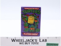 Playing Cards Deal Me in Dude Teenage Mutant Ninja Turtles TMNT 1990 NEW SEALED
